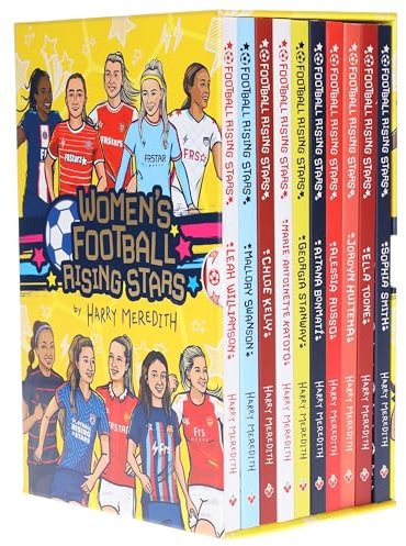 Women's Football Rising Stars: 10 Book Collection