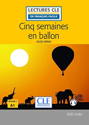 Cinq semaines en ballon - Livre + audio online