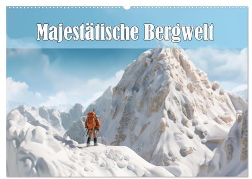 Imposante Bergwelt (Wandkalender 2026 DIN A2 quer), CALVENDO Monatskalender: Abenteuer Berge (CALVENDO Sport)