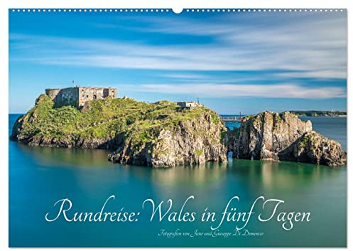 Rundreise: Wales in fünf Tagen (Wandkalender 2026 DIN A2 quer), CALVENDO Monatskalender: croeso i gymru - Willkommen in Wales (CALVENDO Orte)