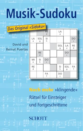 Musik-Sudoku: Noch mehr klingende Rätsel für Einsteiger und Fortgeschrittene. Band 3.