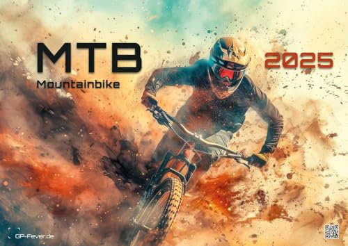 MTB | 2026 Mountainbike-Kalender - Premium Wandkalender DIN A2 (extragroß: ca. 60cm x 42cm) - mit atemberaubenden Action-Fotos für Fahrrad-Fans