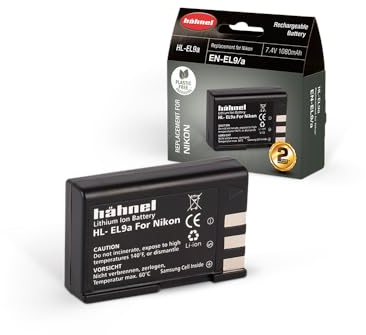 Hähnel - HL-EL9a Nikon - Kamerazubehör - Li-Ion Akku