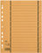 Elba 400004666 Trennblätter RC-Manilaka.250g gelb 30x24cm 100 St