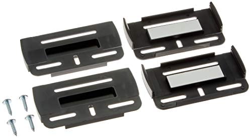 Kennzeichenhalter mit Simple Fix, in Schwarz, Inhalt: 2 Stück