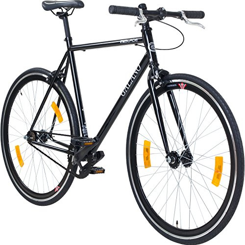 Galano Blade Fixie Bike für Damen und Herren 165-195 cm Singlespeed Fahrrad Retro 28 Zoll viele Größen Urban Bikes mit Flipflop Nabe Rennrad City