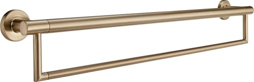 DELTA FAUCET 41519-CZ Contemporary Towel Bar/Assist Bar, 24-Inch, Champagne Bronze
