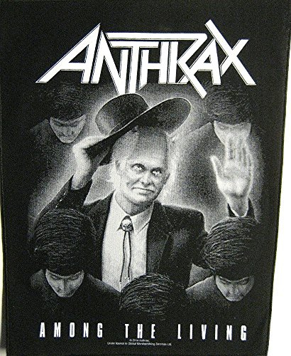 Anthrax RÜCKENAUFNÄHER BACKPATCH #4 Among The Living [Audio CD] Black