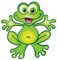 FahnenMax Autoaufkleber Sticker Lustiger Frosch Aufkleber
