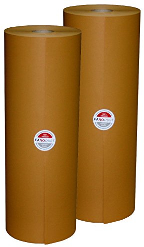 2 Rollen Schrenzpapier Knüllpapier Packpapier FANODUST 70-80g/m² braun