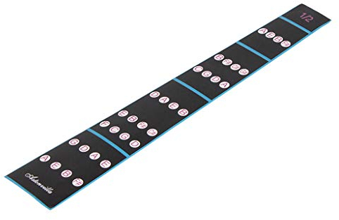 Generic 1 violin fiddle finger intonation diagramm aufkleber finger labels 1/2 43467
