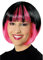 NEU Perücke Foxy Ombre, pink
