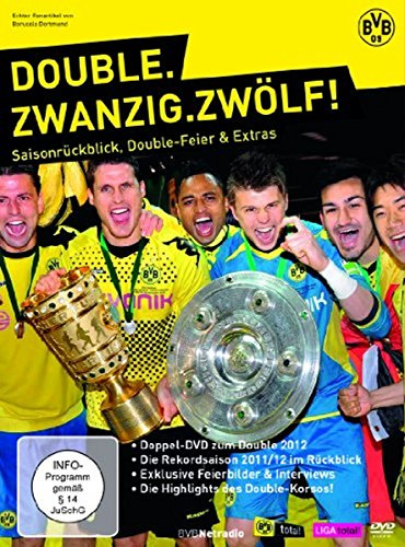 BVB - Double. Zwanzig. Zwölf! - Saisonrückblick, Double-Feier & Extras [2 DVDs]