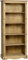 Seconique Corona Tall Bookcase/Storage/CD/DVD - Solid Pine - Distressed Waxed Finish