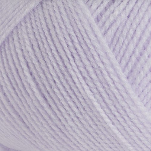 James Brett 100% Acrylic Baby Aran Knitting Yarn Supersoft Knit Craft Wool 100g (Lilac BA3)