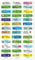 INDIGOS UG - Namensaufkleber Kinder Schule schwarz - 60 Sticker - 5 x 1,5cm - Namensschilder personalisiert für KITA, Kindergarten - Aufkleber selbst gestalten - Stifte, Hefte, Federmappe