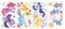 My Little Pony Peel and Stick Wandtattoos