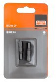2XBITS HEX 4X30 MM 5/16