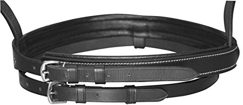 Kerbl 32170 Trensen-Zaum Standard Leder für Pony, schwarz