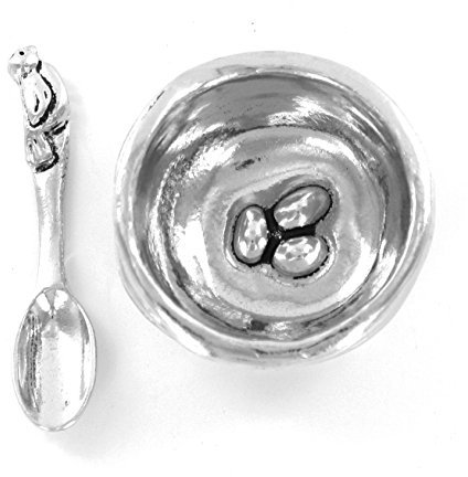 Basic Spirit SD-6 Vogelnest, mit Löffel, handgefertigt, Zinn, bleifrei, SD-6