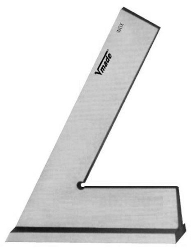 Vogel Spitzwinkel Anschlag 100x70mm 60° DIN875 GG2 INOX