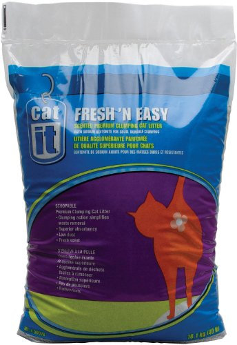 Catit Fresh N Easy Super Clump Non-Flushable Cat Litter, 40 Pound Bag