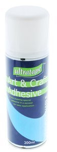Ultratape Colle repositionnable en aérosol pour artisanat 200 ml