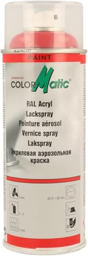 COLORMATIC 856624 RAL-Acryl Lackspray RAL 3000 feuerrot glänzend 400 ml
