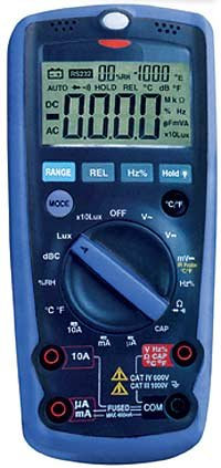 MULTIMETRO DIGITALE 6 IN 1 PER MISURAZIONI AMBIENTALI LAFAYETTE DMB-6