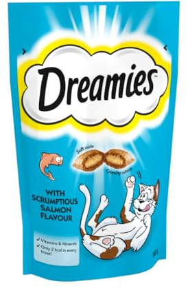 Dreamies Cat Treats Salmon, 60g