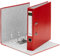 MIDORI Ordner PP-Color aus Kunststoff | 2er Pack Aktenordner 5 cm breit im DIN A4 Format in Rot | Schmaler Briefordner Ringordner mit austauschbarem Rückenschild