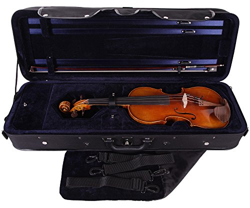 PACATO Livorno Violinetui 3/4 schwarz/blau