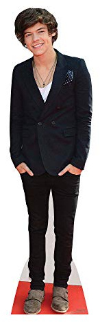 STAR CUTOUTS CS573 Lifesize Cutout of Harry Singer Songwriter 166cm Tall