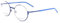 Marc Jacobs Brillengestelle MARC 39 Rund Brillengestelle 49, Blau