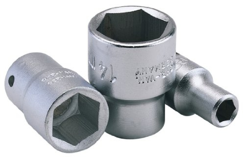 Draper 11094 Elora Hexagon Socket, 1/4 Square Drive, 5.5mm