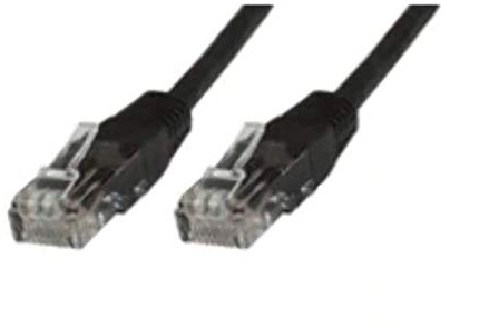 MicroConnect UTP CAT5E 1M BLACK PVC, UTP501S, S1-TP