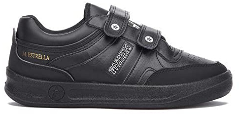 Paredes - Zapatillas Unisex Estrella Cierre de Tiras Negro - 41