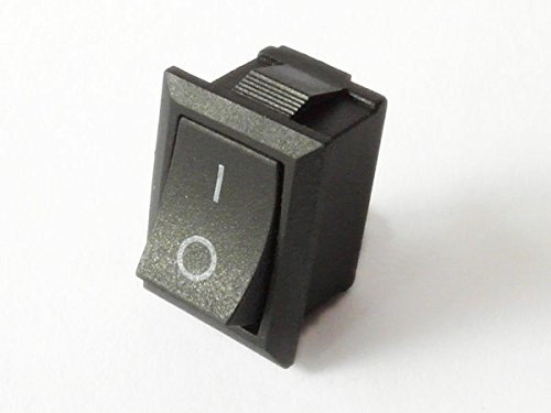 Interruptor basculante 250V 6A 125V 10A CA CQC KCD1-101 negro rectangular Modelo: SCH42