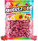 Sweetzone Caramelos de corazón de fresas con gas – Bolsa de 1 kg de dulces de fresa, dulces masticables – Deliciosos dulces masticables de frutas – Dulces halal irresistibles para todos los amantes de