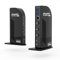 Plugable 13-in-1 USB-C Triple Monitor Docking Station, 100W Laptop Charging, DisplayLink Docking Station for Mac (Driver Req), Windows, Chrome (3 HDMI, 1 USB-C with 20W Charging, 4 USB, Ethernet, SD)