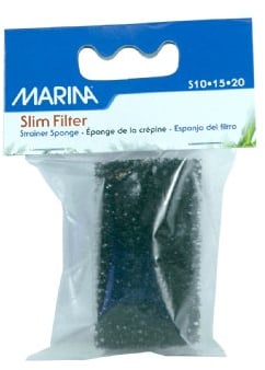 Marina Slim Filter Intake Strainer Sponge, Replacement Aquarium Filter Media, A296