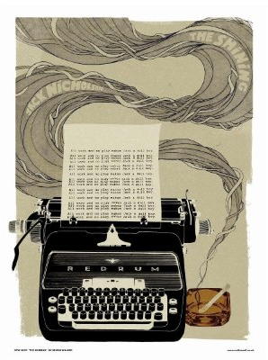 onthewall The Shining Poster Art Print (Stanley Kubrick) von Simon Walker (otw70)