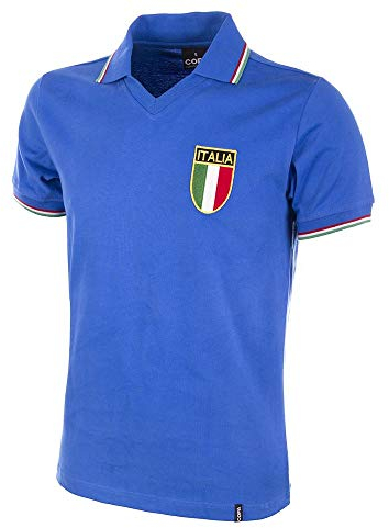 copa Italy World Cup 1982 Short Sleeve Retro Football Shirt