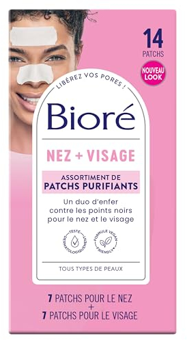 Bioré Patches für Nase und Gesicht, 14 Stück