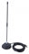 Lechpol CB Fourth Sunker antenne CB radio antenne magnétique avec aimant, 45 cm, 4 m de câble
