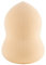 Avril - Éponge Blender Beige sans Latex - Ultra Douce - Embout Pointu Précis + Embout Arrondi - Sans Latex - Produit Vegan - 4 x 5,8 cm