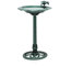 Alpine TEC114 Corporation 79 cm Tall Outdoor Antique Flower Birdbath with Bird Decoration Yard Statue, Green