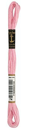 ANCHOR Sticktwist, Running Length: 8M 74 Embroidery Threads