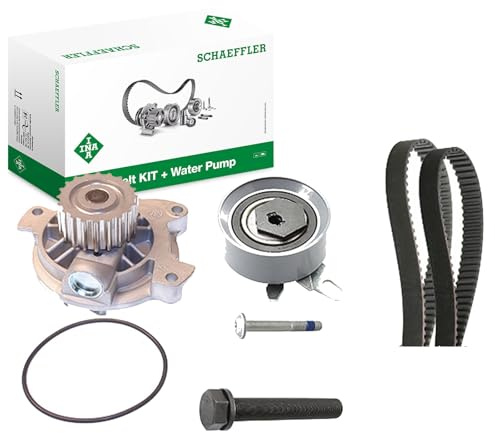 INA 530 0406 30 Wasserpumpe + Zahnriemensatz Zähnezahl: 20 27 mm Kompatibel mit VW Transporter T4 Bus 70B, 70C, 7DB, 7DK, 70J, 70K, 7DC, 7DJ Transporter T4 Kastenwagen 70A, 70H, 7DA, 7DH