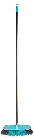 Elliott 27cm wide Indoor Sweeping Broom with Stiif Fibres and 1.2 metre Long Handle,Ideal for all indor floor types to include Laminate,Tiles,Slate,Carpet and Stone,Handle unscrews for easy storage